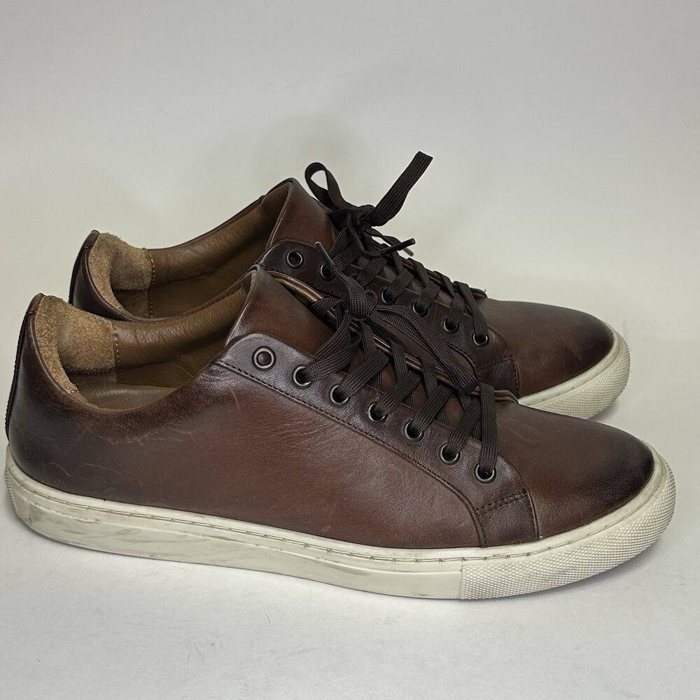 Thursday Boot Co. Premier Brown Leather Low Top Sneakers Men's US 9
